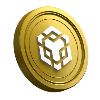 Sur la page du guide du nouveau trader, pièce de cryptomonnaie Binance BNB